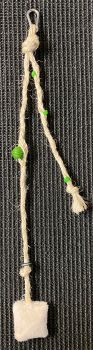 Spielseil mit Kräuter-Säckchen bunt kurz 30 - 50 cm